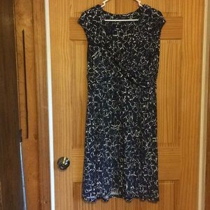 Chaps  XL easy wear patterned dress